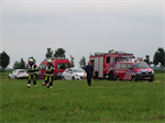 Oefening Brandweer Kollum en het ORT Oppervlakte Reddingsteam van Burgum
